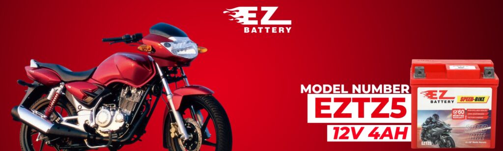 TVS Apache old battery model